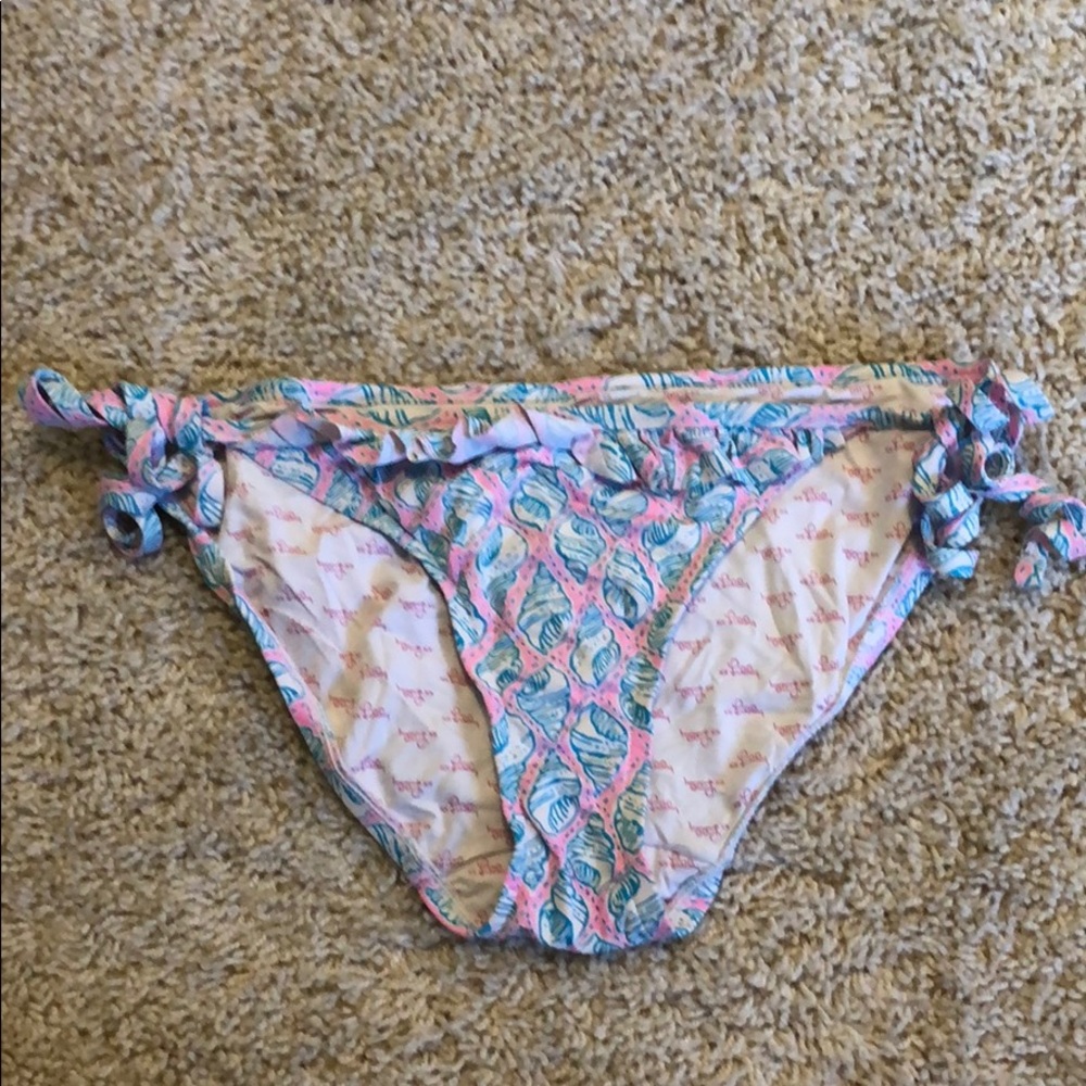 Lilly Pulitzer adjustable/tie bathing suit bottoms